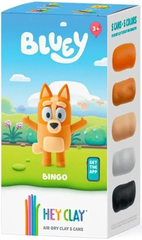 Bluey Bingo Series - Modeling Clay Collection 5 Cans