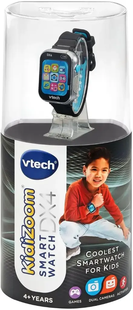 VTech KidiZoom Smartwatch DX4 - Black