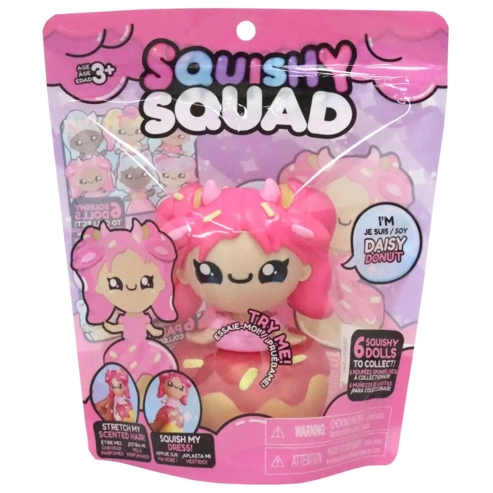 Squishy Squad Doll Series - Daisy Donut 