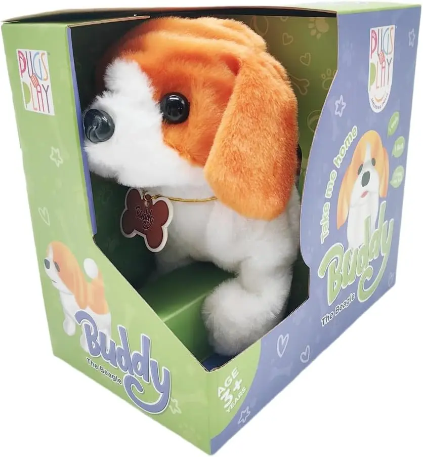 Play Buddy Walking Dog - Interactive Plush Toy 