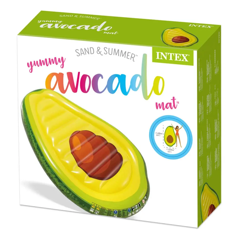 Intex Yummy Avocado Float Pool Mat 