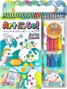 Bright Stripes Art on the Go - Going Dotty Ocean