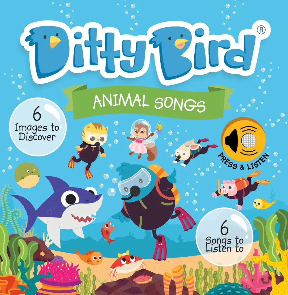 Ditty Bird - Animal Songs Interactive Musical Book 