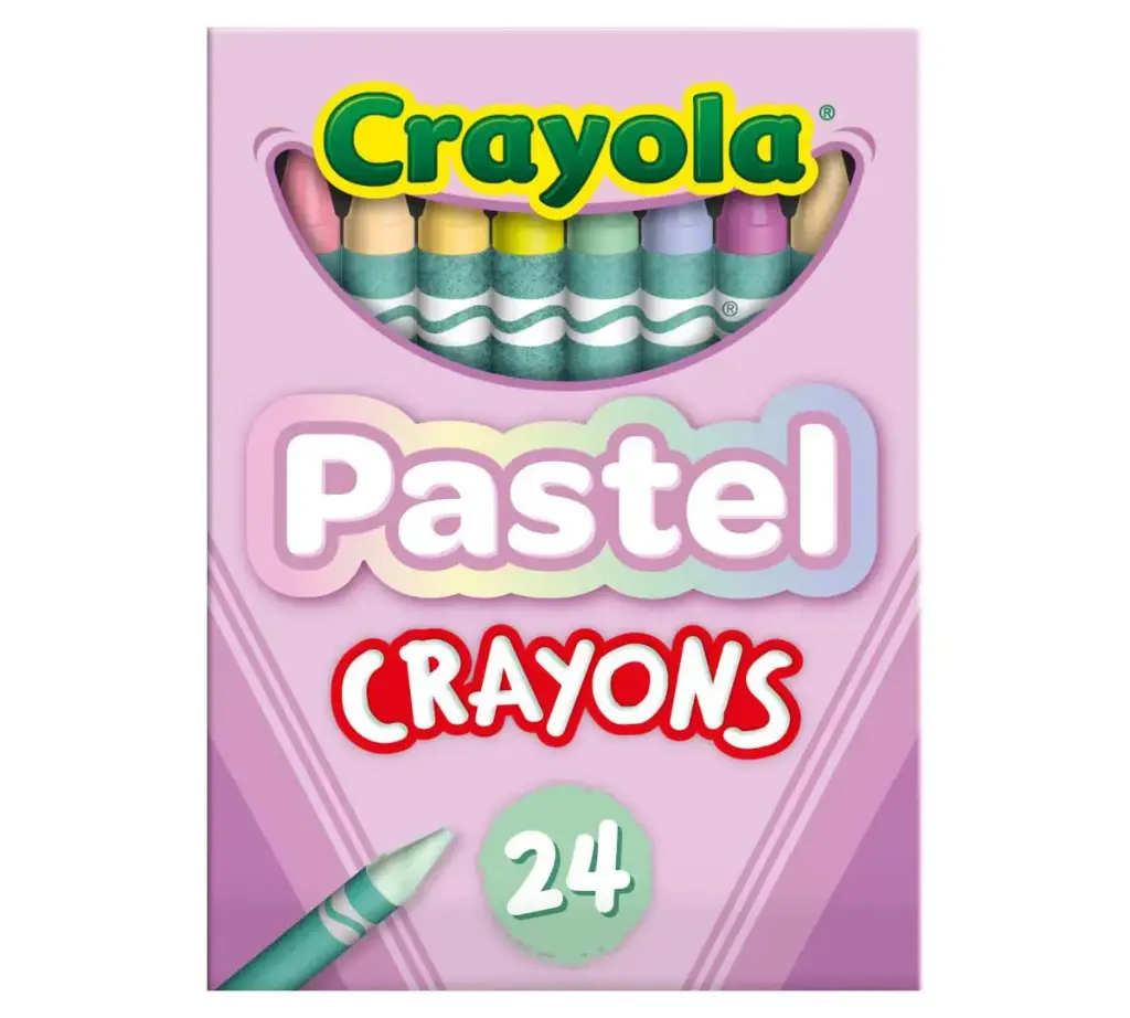 Crayola Pastel Crayons - 24 Count