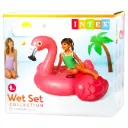 Intex Pink Flamingo Ride-On Pool Float 