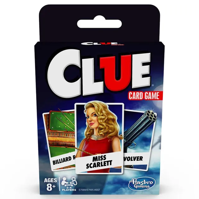 Hasbro Gaming - Clue Classic Card Game
