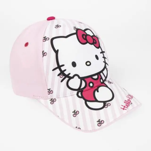 Hello Kitty Pink Polka Cap