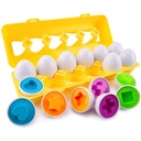 Matching Eggs Shapes - 12pcs