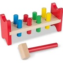 Melissa & Doug Deluxe Wooden Pound-A-Peg Toy