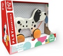 Hape Wooden Dalmatian Push and Pull Along Toy