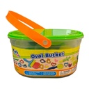 Kids Dough Oval Bucket 56g - 4 Pack