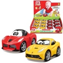 BB Junior – Ferrari Push & Glow Plastic Car
