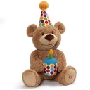 GUND – Happy Birthday Teddy Bear Animated 17"