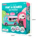 Sew Star – Paint By Number 3D Puzzle Bus 