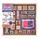 Melissa And Doug Wooden Stamp Set Fairy Garden 