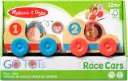 Melissa & Doug GO Tots Wooden Race Cars
