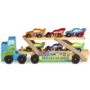 Melissa And Doug Mega Race Car Carrier 