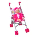 Lissi Folding Umbrella Stroller With 36 Cm Soft Baby 