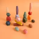 Rainbow Balancing Stones – 38 Pieces