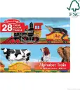 Melissa And Doug Alphabet Train Floor Puzzle - 28 Pieces 