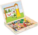 Melissa & Doug – Wooden Magnetic Matching Picture Game 
