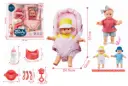  12 Inch Cotton Lined Plush Toy Pants Shaped Seat Cutlery Set  