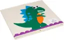 Storage Box Small Waterproof – Green Dino