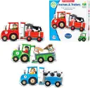The Learning Journey – Match It Tractors and Trailers 