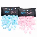 Gender Reveal Balloon Drop Bag Kit - Boy/Girl 